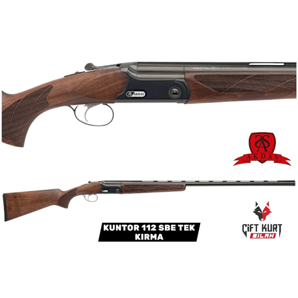 AKDAŞ KUNTOR 112 SBE TEK KIRMA YİVSİZ AV TÜFEĞİ